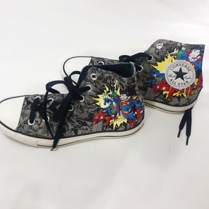 justice league shoes converse